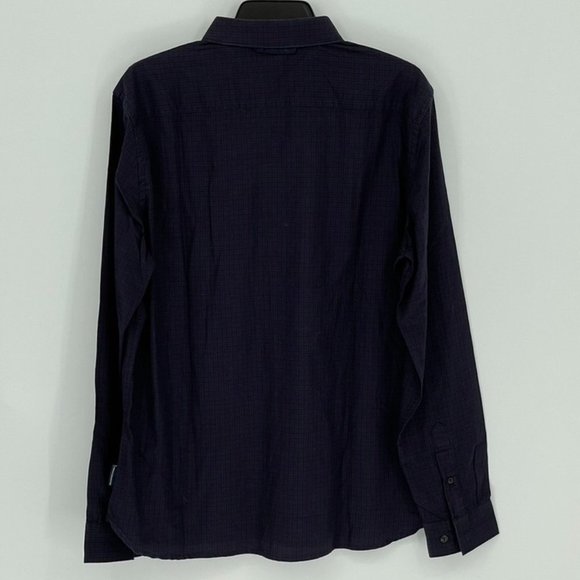 French Connection Men's Slim Purple Button Down - Picture 3 of 3